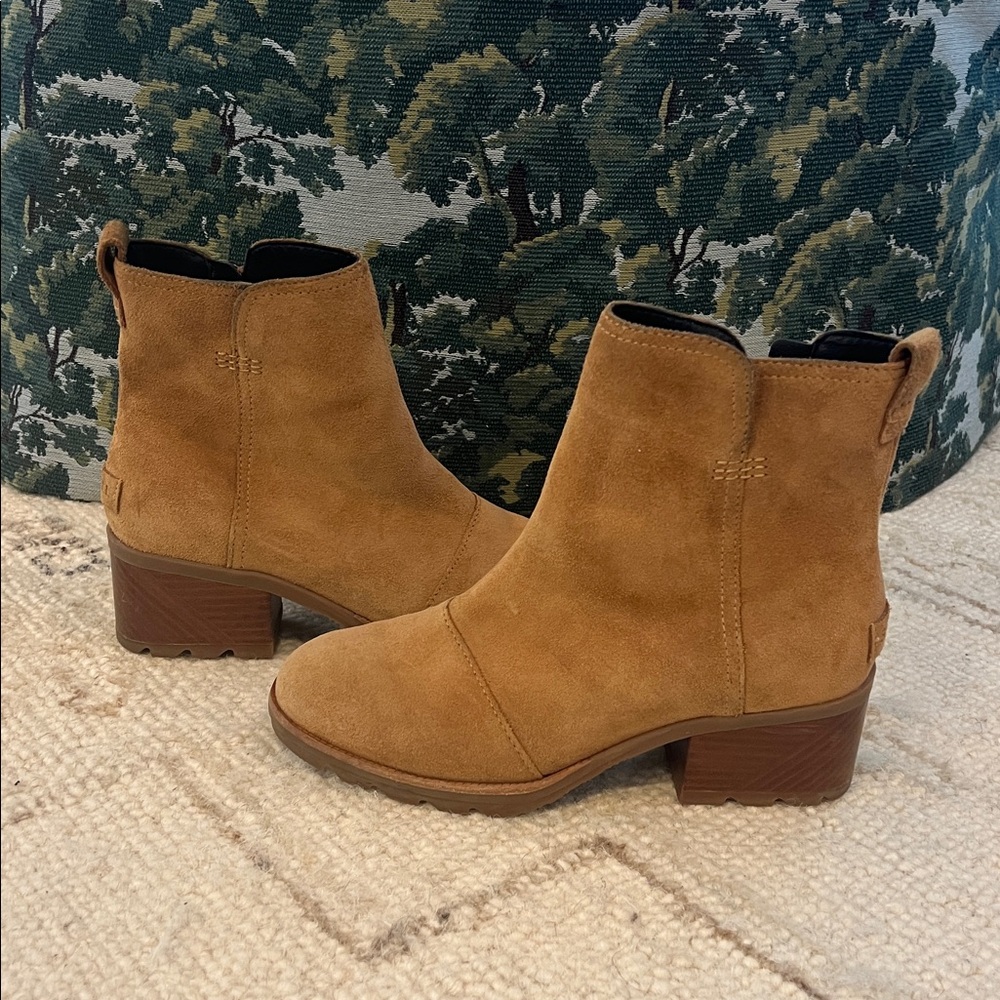 Sorel Suede Ankle Boots
